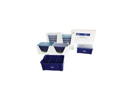Sterile, Filtered, Pipette Tips, 100 uL; 10 Racks x 96 Tips Each