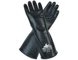 GLOVES BUTYL RUBBER 14 MIL FINISH