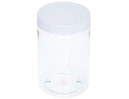 Jar with Screw Cap, Polyethylene Terephthalate(PET,) 25 oz (750 mL); 4/PK