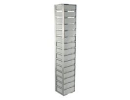 Vertical/Chest Freezer Rack for Standard 2" Boxes, 15 box capacity
