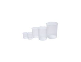 Griffin Style PP Beaker Starter Set, 5/Pk