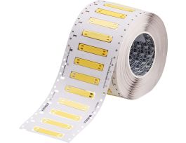 Heatex Cable Markers 0.390 in H x 2.4 in W Polyether Polyurethane Yellow 1000/RL