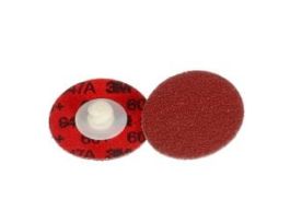 3M™ Cubitron™ II Roloc™ Durable Edge Disc 947A, 60+, X-weight, TR, Maroon, 1-1/2 in, Die R150S, 50/Carton, 200 ea/Case