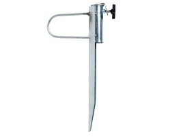 6192  Silver Replacement Umbrella Ground Spike