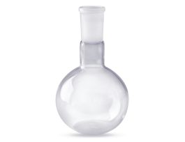 FLASK BOILING RND BTM QZ 132X128MM 100ML