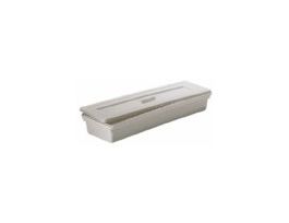 polypropylene pipette sterilizing tray with cover