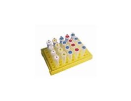 Large Labels, Yellow, 1/2" Dia; 1000/RL