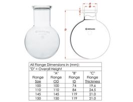 FLASK EVAP. LARGE SCALE 10L
