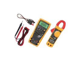 179 IMSK, Industrial Multimeter kit, 179 DMM, TL75 Test Leads, 80BK-A Temp Probe, and 322 Clamp