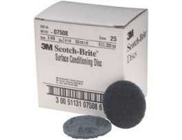Scotch-Brite™ Surface Conditioning Disc, SC-DH, 07508, A/O Very Fine, 2 in x NH, 25/Carton, 100 ea/Case