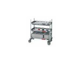 2-Tote Box Kit for 3 or 5-Shelf Glassware Carts