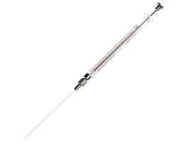 Microliter Microsyringes, 1L, knurled hub 25 gauge, 2.75" beveled tip