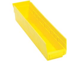 17 7/8INX 4 1/8INX 4IN SHELF BIN YELLOW