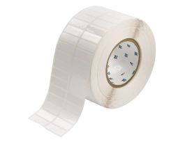 High Adhesion Polyester with Rubber Adhesive Lbls 0.5in H x 1.5in W WT 10000/RL