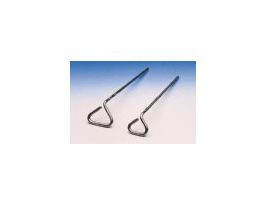 Cell spreader for 60-mm plates, 16-mm spreading bar, stainless steel