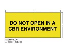 3M™ Diamond Grade™ Ventilation Sign 3MN410DG, "DO…ENVIRON", 7 in x 3 in, 10/Package