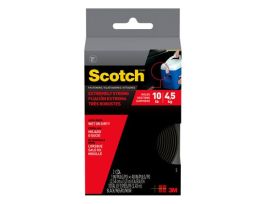 Scotch™ Extreme Fasteners RF6741, 1 in x 4 ft (25.4 mm x 1.21 m), Black, 2 Rolls