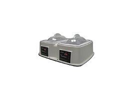 Dual-Chamber Poly Water Bath, 5.5L (each), 90 C; 120VAC