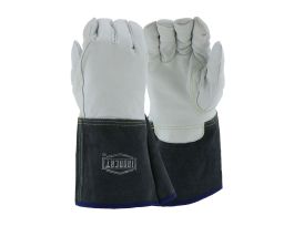 IRONCAT Premium Top Grain Kidskin, Tig Welder, 4in Cuff, Kevlar Thread , MD