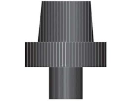 NanoPort Ferrule, 0.039" ID, 360/510 m OD Tubing, 6-32 Flat Bottom; 1/EA