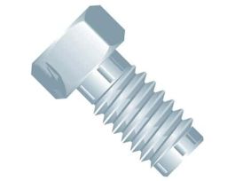 316 Stainless Steel Nut, 1/16" OD Tubing, 10-32 Coned; 10/PK
