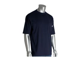 AR/FR Short Sleeve T-shirt, 11 Cal 6.5 oz Interlock Cotton