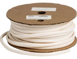 BRADYMARK Series PVC Tubing: Vinyl, White, 0.462" Dia x 100' L