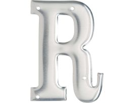 1600 Series Permanent Aluminum Embossed Number and Letter Labels 3 in R 10/PK