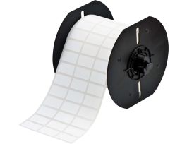 B33 Series Polyester Permanent Labels 0.5in H x 1in W WT 5000/RL