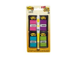 Post-it® Flags 680-PPBGVA, 1 in. x 1.7 in. (25,4 mm x 43,2 mm) Assorted 200 flags pack