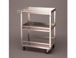 LAB CART GUARD RAIL STAINLESS 200LB