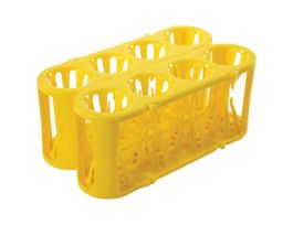 Modular Tube Rack System, yellow, 7 to 50 mL tubes, 2/pk