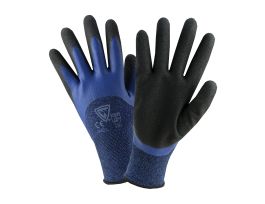 West Chester Blue Poly Shell, Sandy Foam Latex Over 3/4 Blue Flat Latex , SM