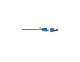 Type T Thermocouple Quick Dis-connector, with Std-Connector, 18" L, .188 Dia. Grounded Junction