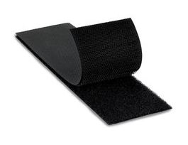 3M™ Hook Fastener SJ3402, Black, 5/8 in x 50 yd, 18 rolls per case