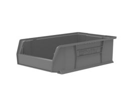 BIN SUPER SZ 20X12-3/8X6 GRY