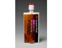 3M™ Scotch-Weld™ Epoxy Adhesive DP100NS, Translucent, 200 mL Duo-Pak, 12/Case