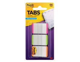Post-it® Durable Tabs 686L-PGO, 1 in. x 1.5 in, 24 Each/Case