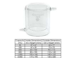 BEAKER JACKETED REACTION 2L