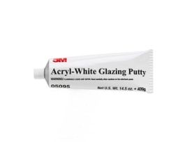 3M™ Acryl Putty, 05095, White, 14.5 oz, 12 tubes per case