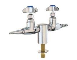 Laboratory Needle Valve, Two 180 Turrets, Vacuum