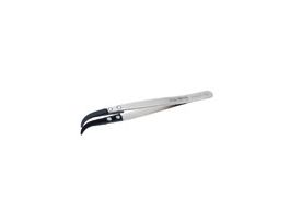 Carbon Fiber Tweezers, Curved Tip Fine, 7CF