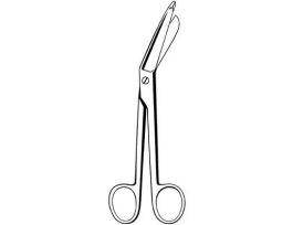 LISTER BAND SCISS 5 1/2 W/CLIP