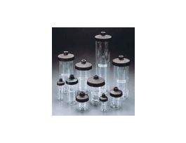 Clear Glass Drying Flask; 1200 mL