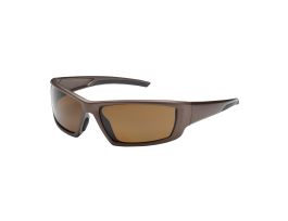 Sunburst, Pol Brn Lens, AS/AF, Brn Frm, Rubber Pads & Temple Tips