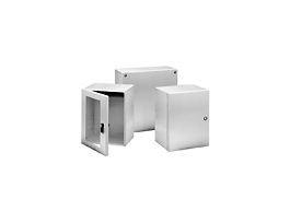 INLINE 304 SS NEMA 4X Enclosure, Hinged-Cover, 300x250x150mm