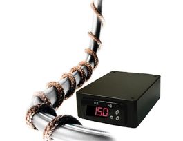 Heating Cord with SDC Temp Controller, 4 ft (1.2 m) Length, 82 Watts,C Temp Display; 120 VAC