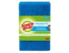 Scotch-Brite® Non-Scratch Scour Pads 624-12, 12/4