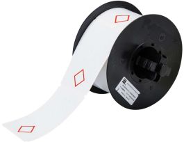 B30 Series GHS CLP Chemical Labels 2.165in H x 3.346in W Red on WT 340/RL