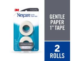 Nexcare™ Gentle Paper First Aid Tape 781-2PK, 1 in x 10 yds, (Carded, 2 PK)
